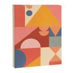 Abstract Geometric Shapes 32 Canvas Print Gallery Image 6