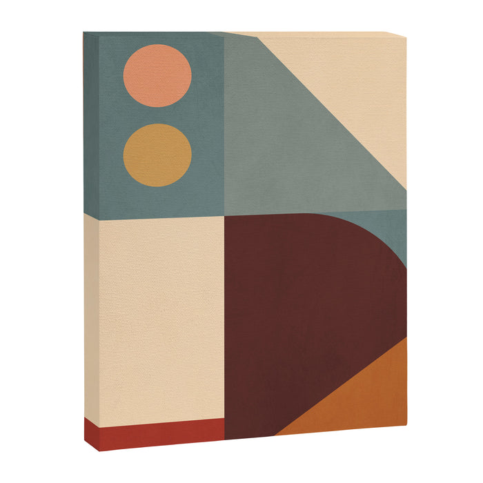 Abstract Geometric Shapes 47 Canvas Print Gallery Image 1
