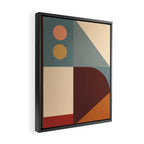 Abstract Geometric Shapes 47 Framed Canvas Print Gallery Image 2
