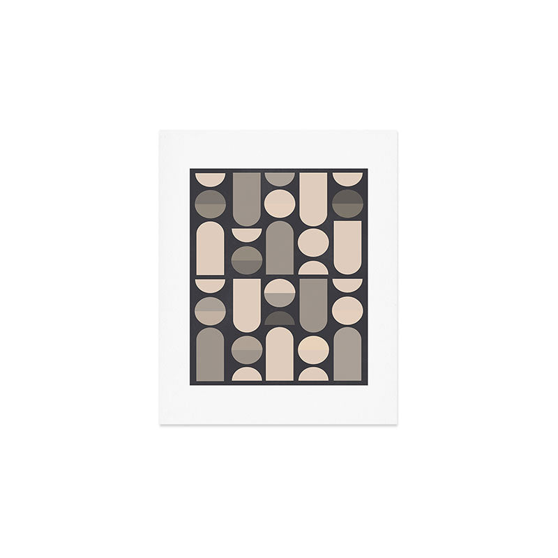 Abstract Geometric Shapes 73 Art Print Gallery Image 1