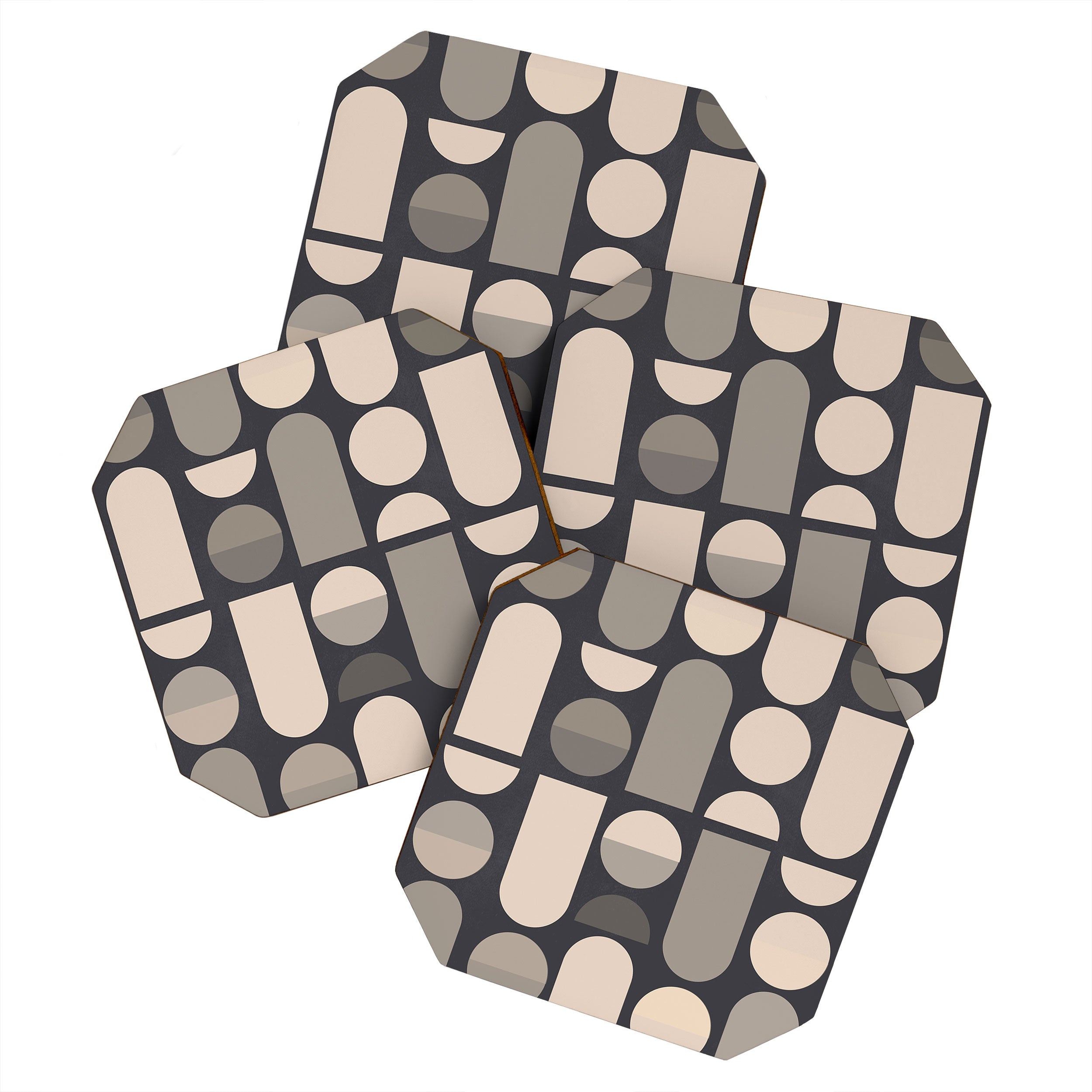 Abstract Geometric Shapes 73 Coaster Gallery Image 1