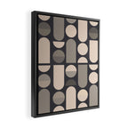 Abstract Geometric Shapes 73 Framed Canvas Print Gallery Image 2