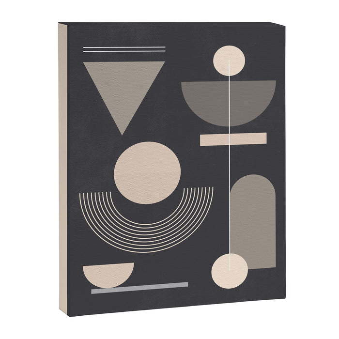 Abstract Geometric Shapes 77 Canvas Print Gallery Image 1