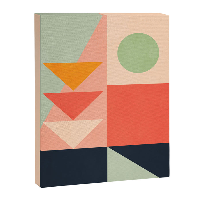 Abstract Geometric Shapes 91 Canvas Print Gallery Image 1