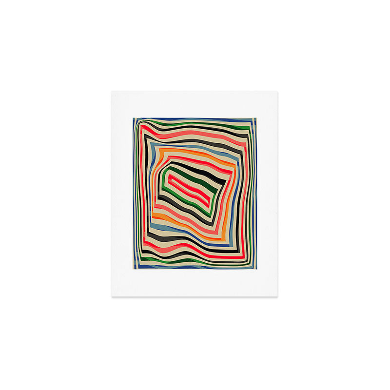 abstract lines Art Print Gallery Image 1