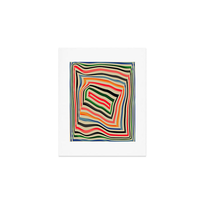 abstract lines Art Print Gallery Image 1