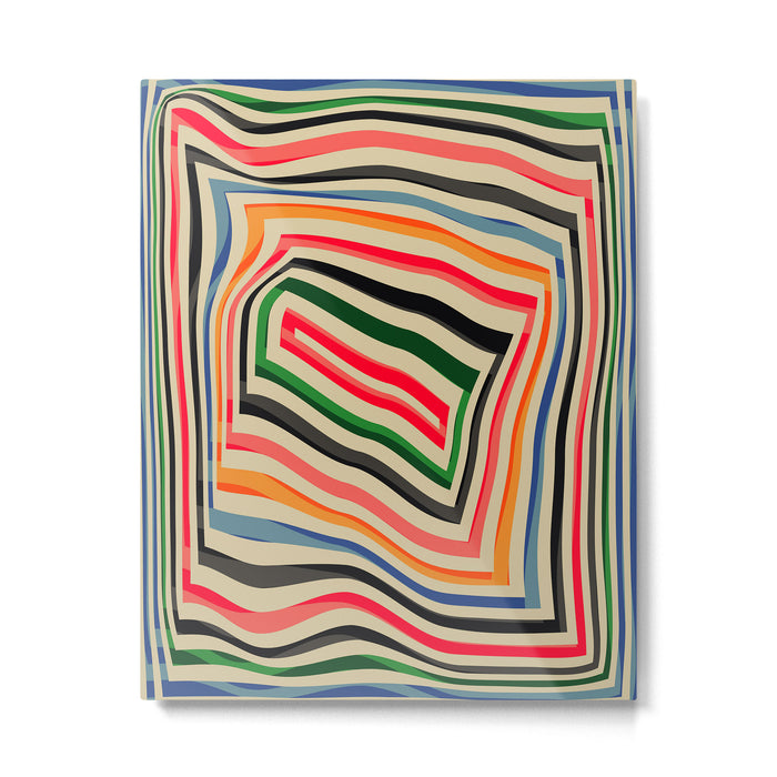 abstract lines Metal Print Gallery Image 1