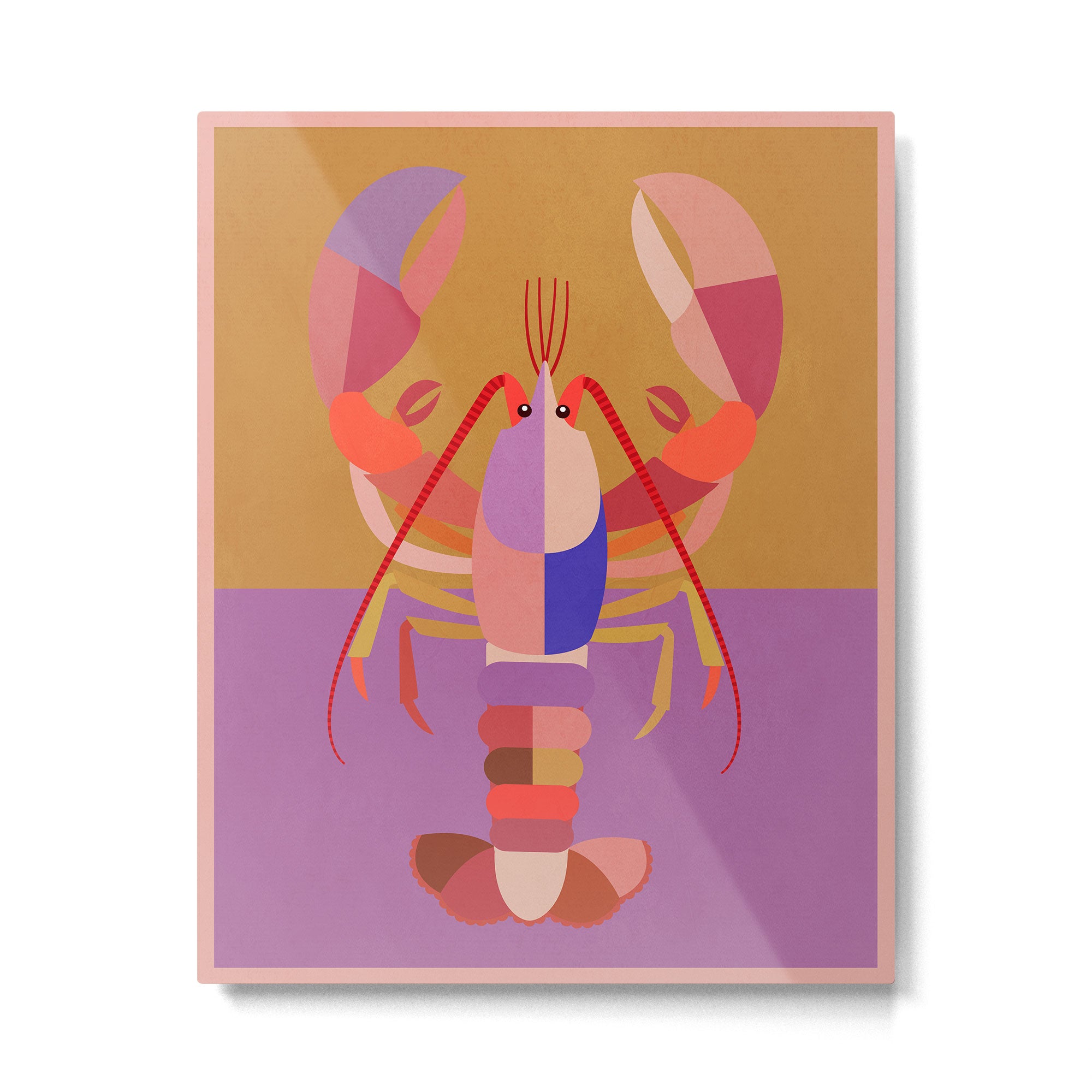 Abstract Lobster 2 Metal Print Gallery Image 4