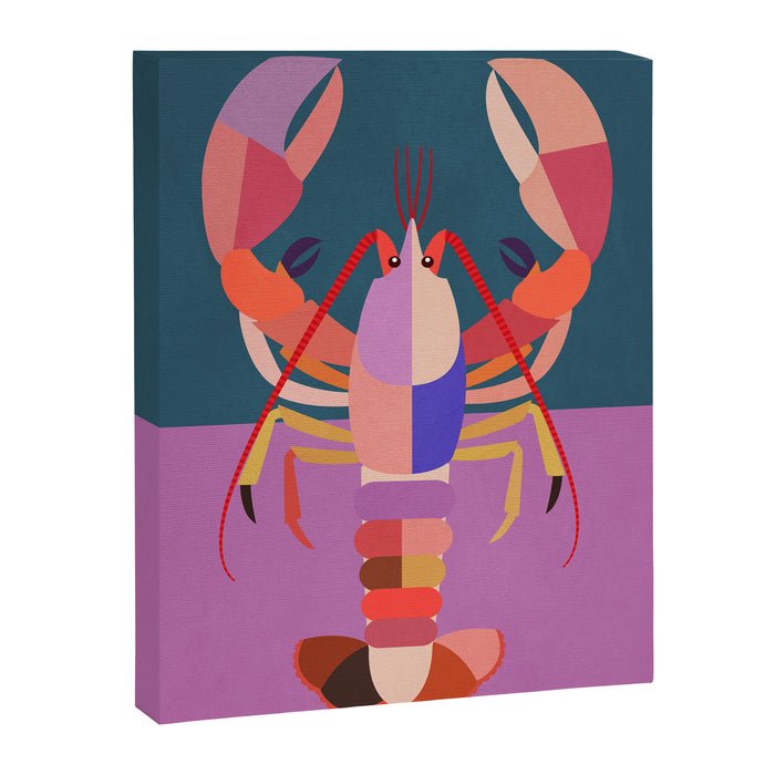 Abstract Lobster Canvas Print Gallery Image 1