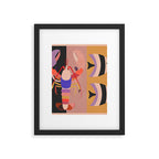 Abstract Marine Life Framed Art Print Gallery Image 6