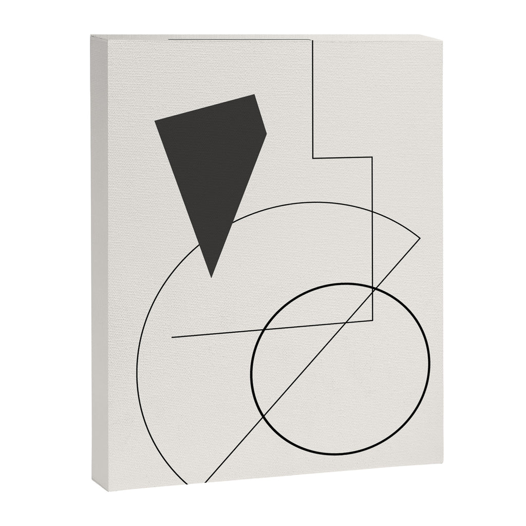 Abstract Minimal Geometric 1 Canvas Print Gallery Image 6