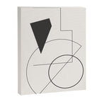Abstract Minimal Geometric 1 Canvas Print Gallery Image 6