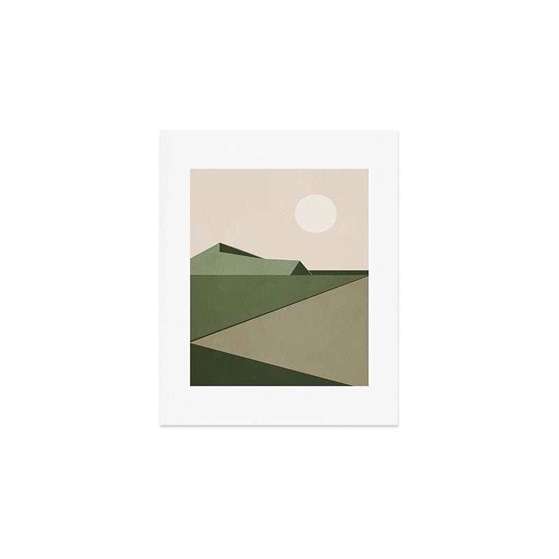 Abstract Minimal Geometric 14 Art Print Gallery Image 1