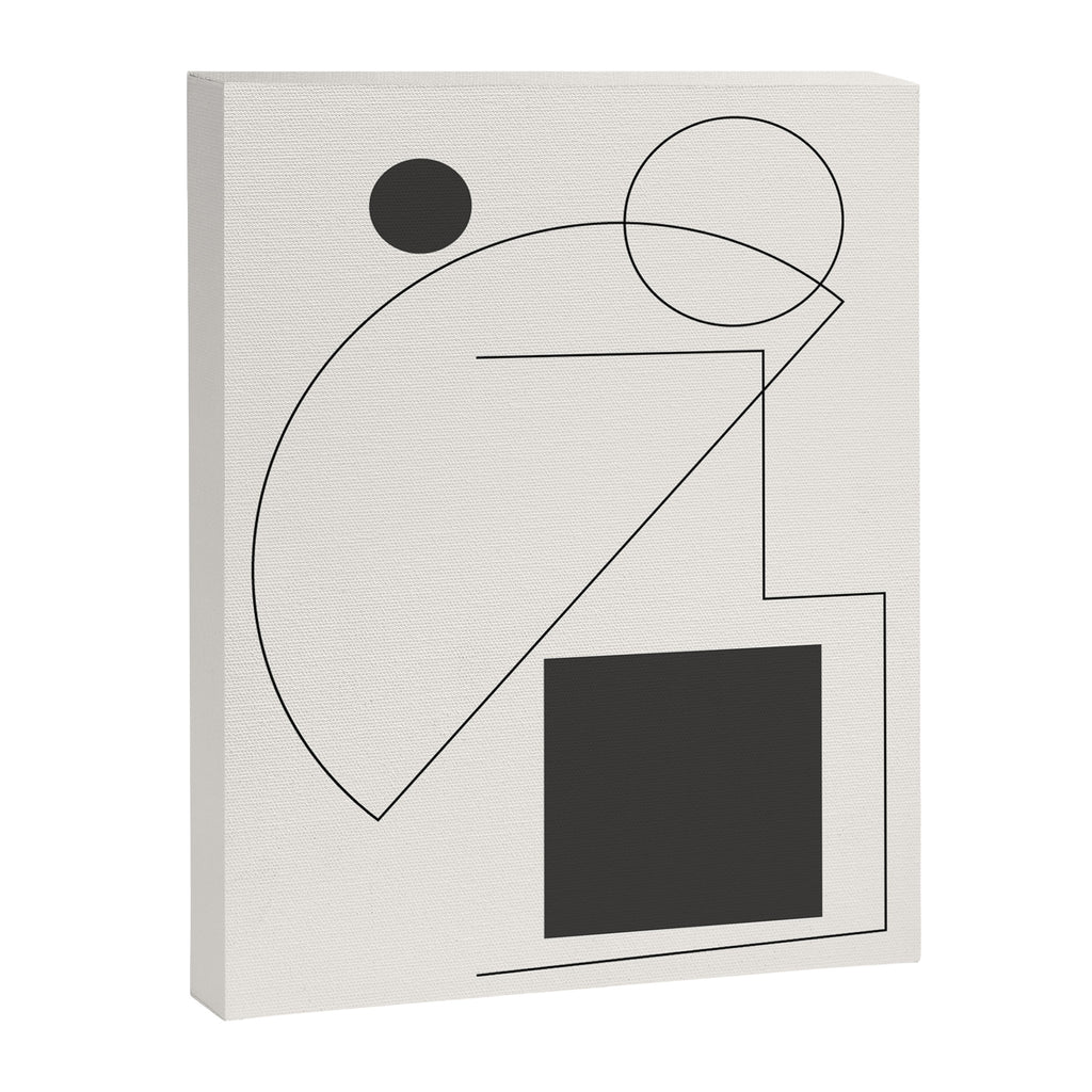 Abstract Minimal Geometric 2 Canvas Print Gallery Image 6