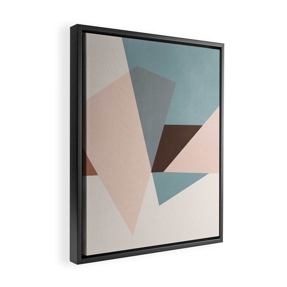 Abstract Minimal Geometric 8 Framed Canvas Print Gallery Image 2