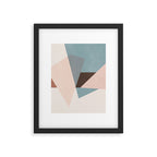 Abstract Minimal Geometric 8 Framed Art Print Gallery Image 6