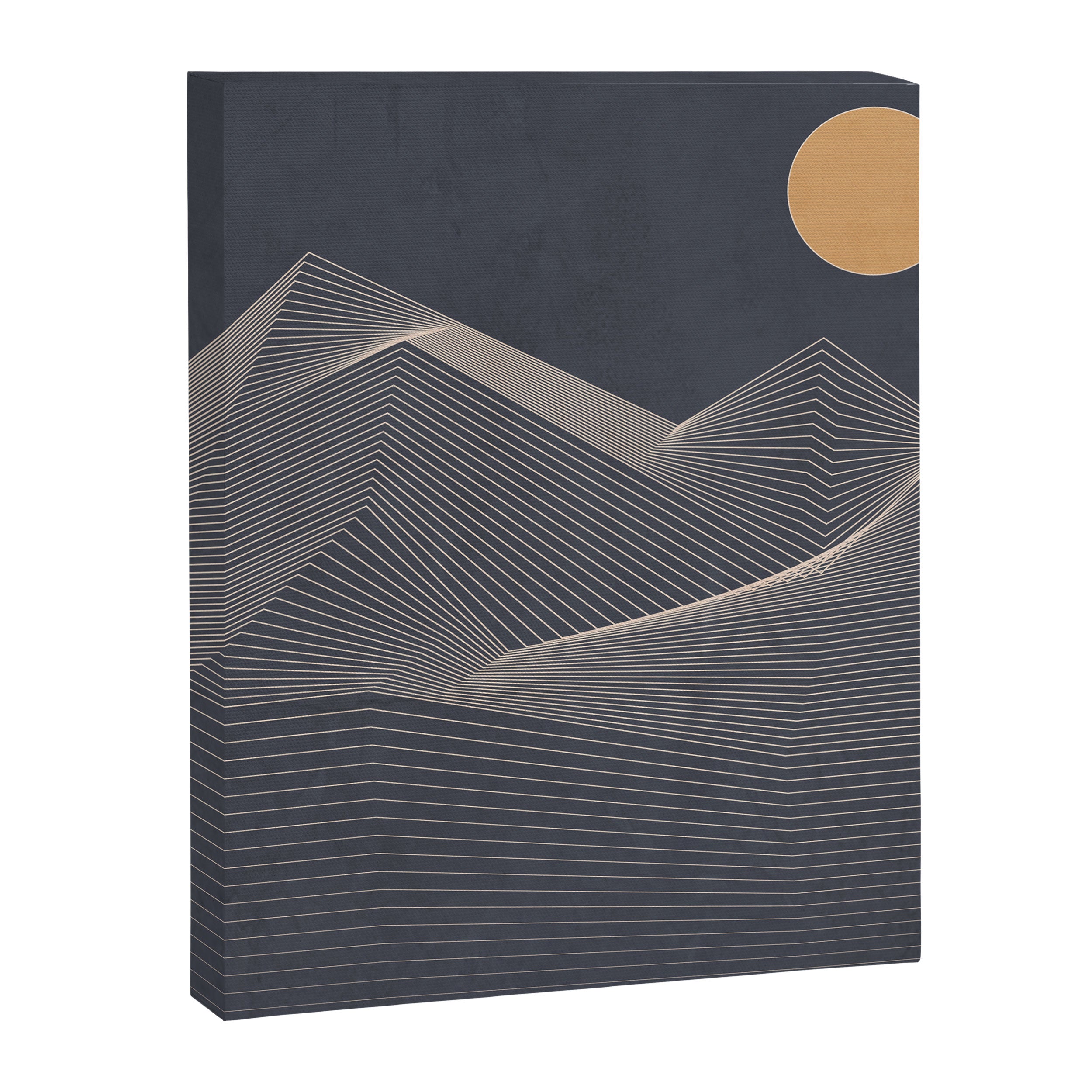 Abstract Mountains 2 Canvas Print Gallery Image 8