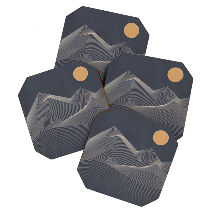 Abstract Mountains 2 Coaster Gallery Image 1