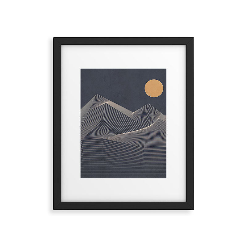 Abstract Mountains 2 Framed Art Print Gallery Image 6