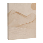 Abstract Mountains Canvas Print Gallery Image 3