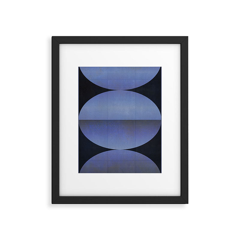 Abstract Shapes 19 Framed Art Print Gallery Image 5