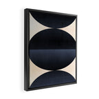 Abstract Shapes 21 Framed Canvas Print Gallery Image 2