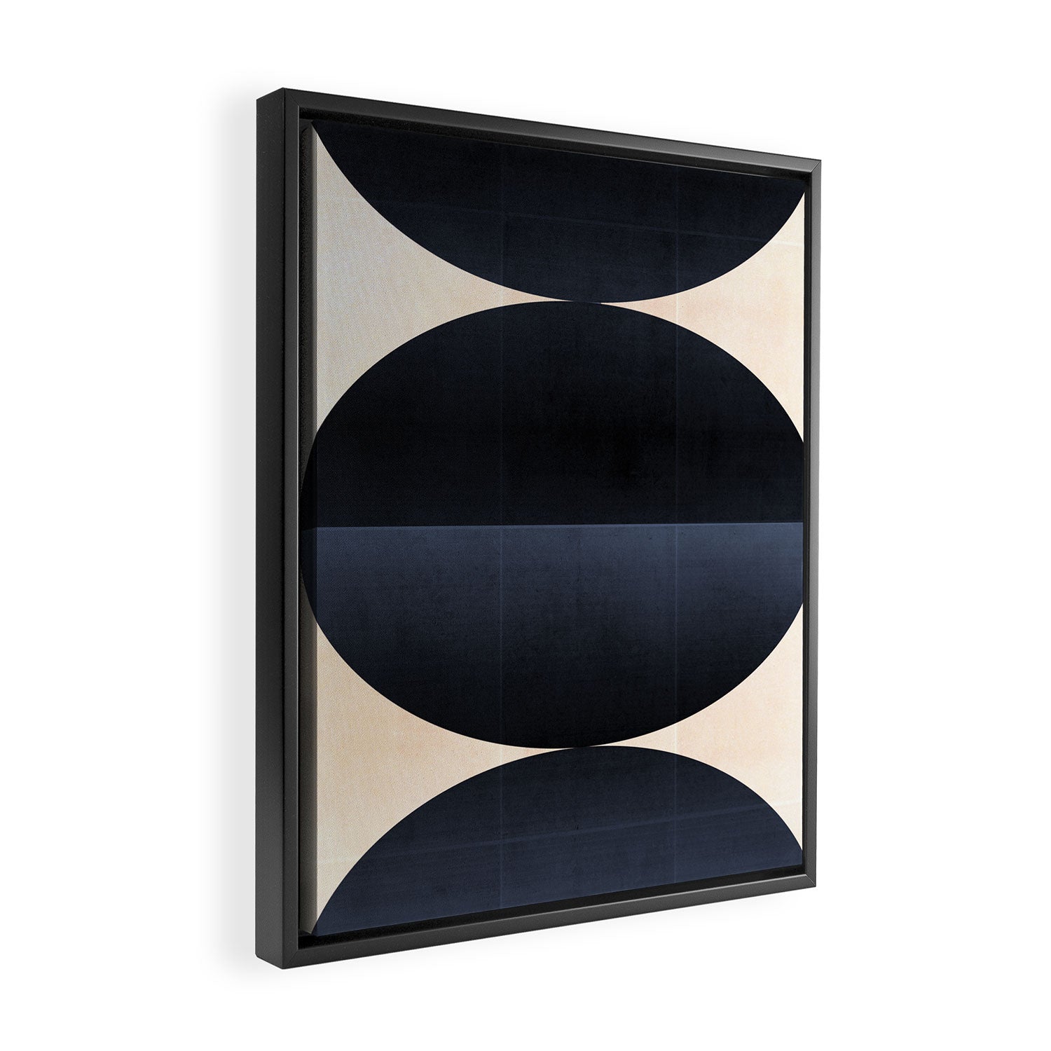 Abstract Shapes 21 Framed Canvas Print Gallery Image 2