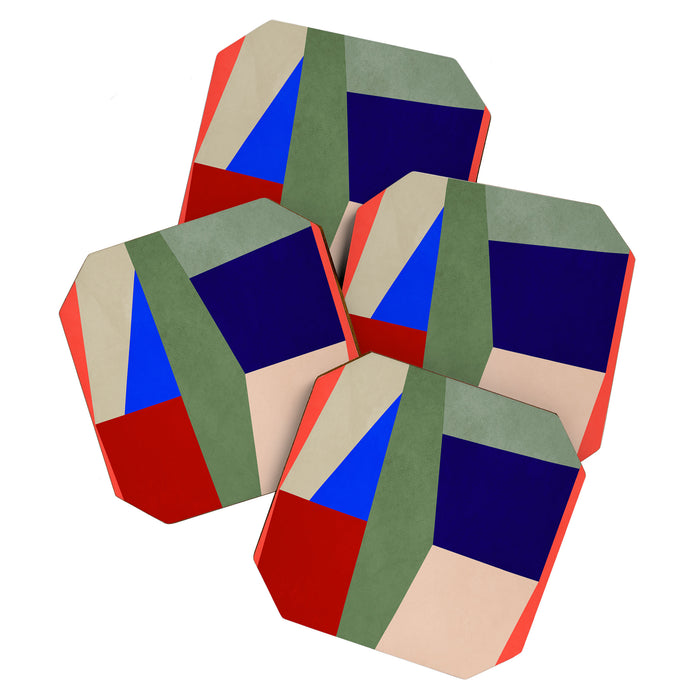 Abstract Shapes 22 Coaster Gallery Image 1