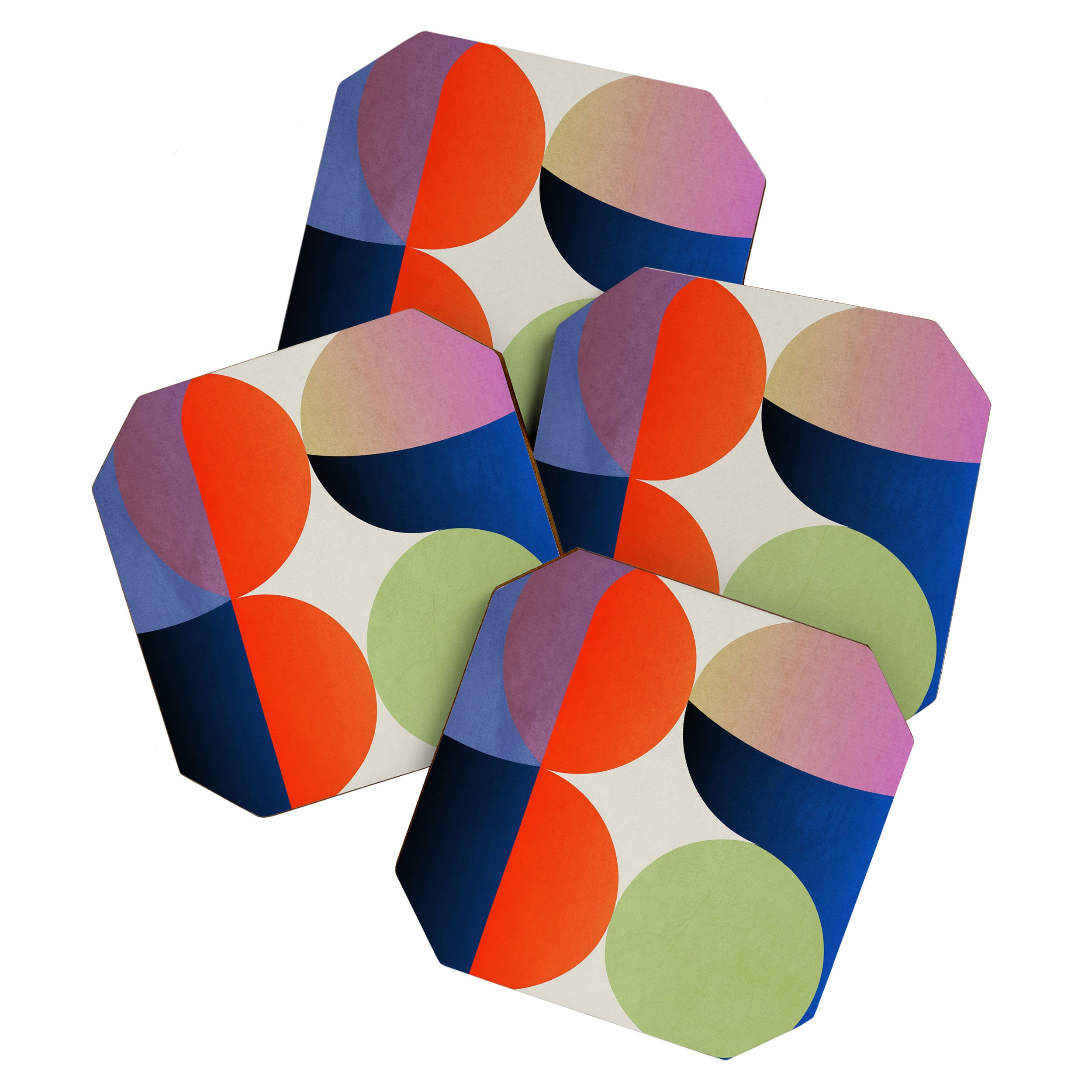 Abstract Shapes 32 Coaster Gallery Image 1