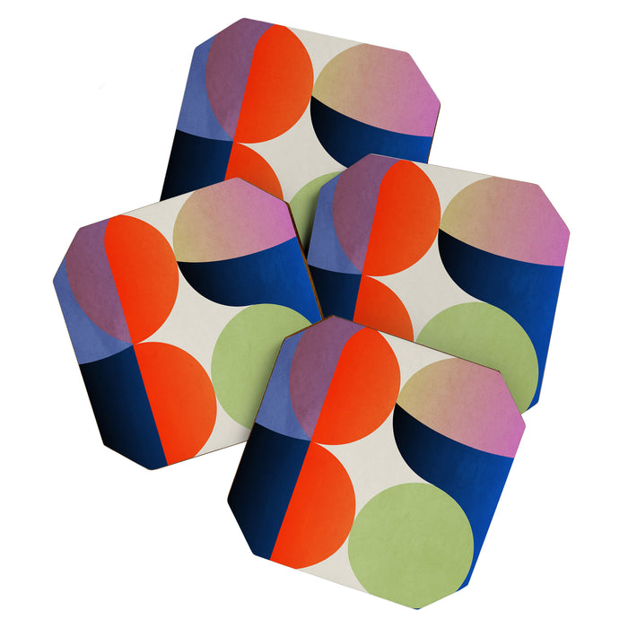 Abstract Shapes 32 Coaster Gallery Image 1