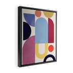 Abstract Shapes 55 Framed Canvas Print Gallery Image 2