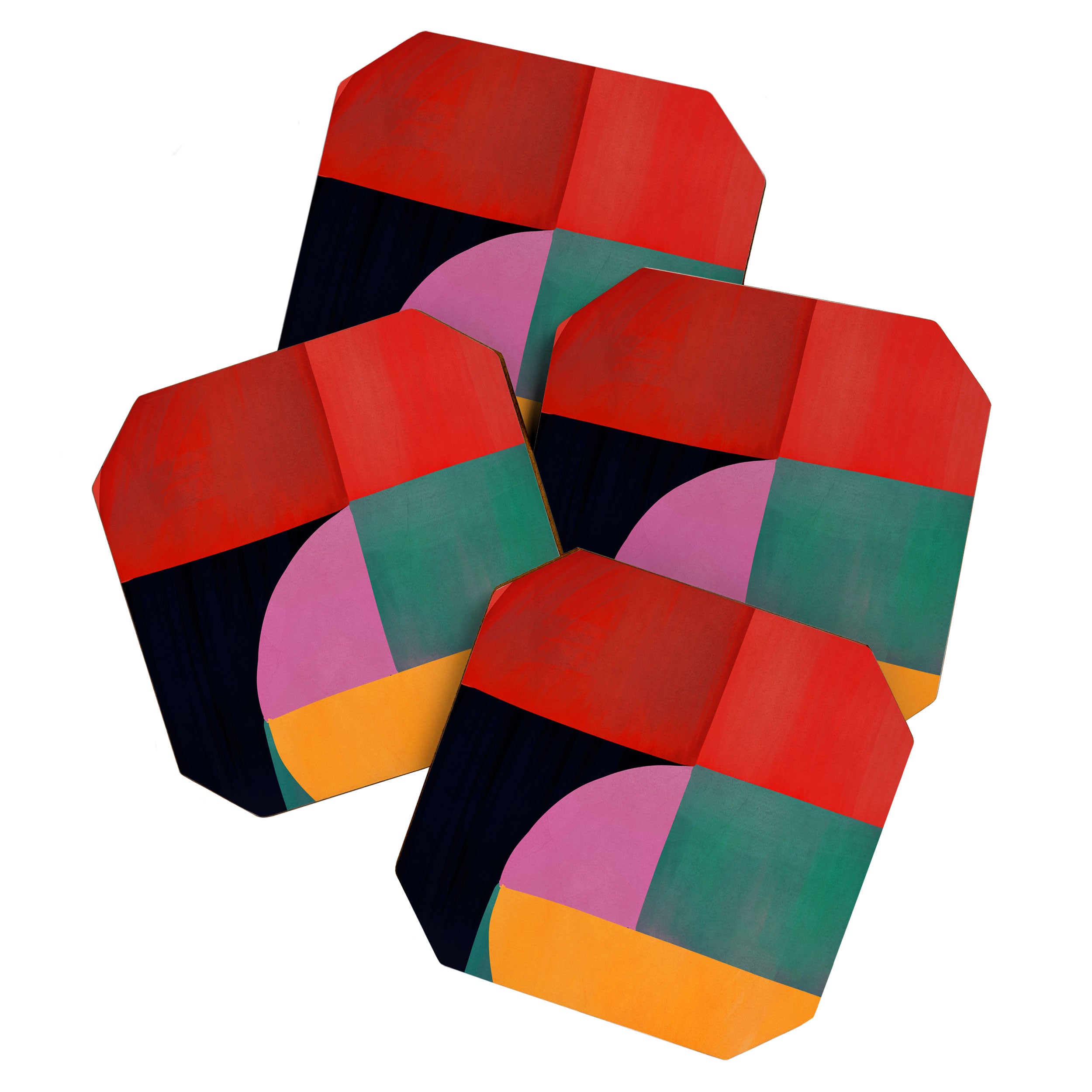 Abstract Shapes 63 Coaster Gallery Image 1