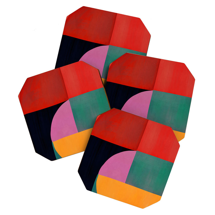 Abstract Shapes 63 Coaster Gallery Image 1