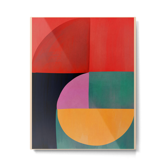 Abstract Shapes 63 Metal Print Gallery Image 1