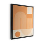 Abstract Shapes 7 Framed Canvas Print Gallery Image 2