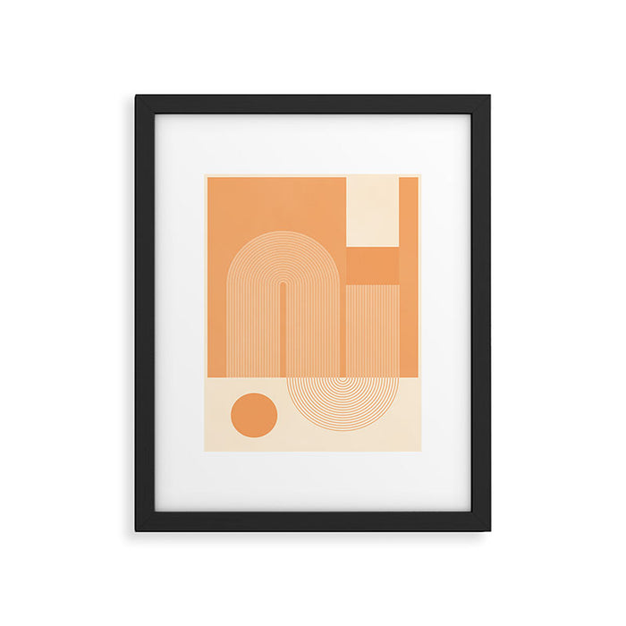 Abstract Shapes 7 Framed Art Print Gallery Image 1
