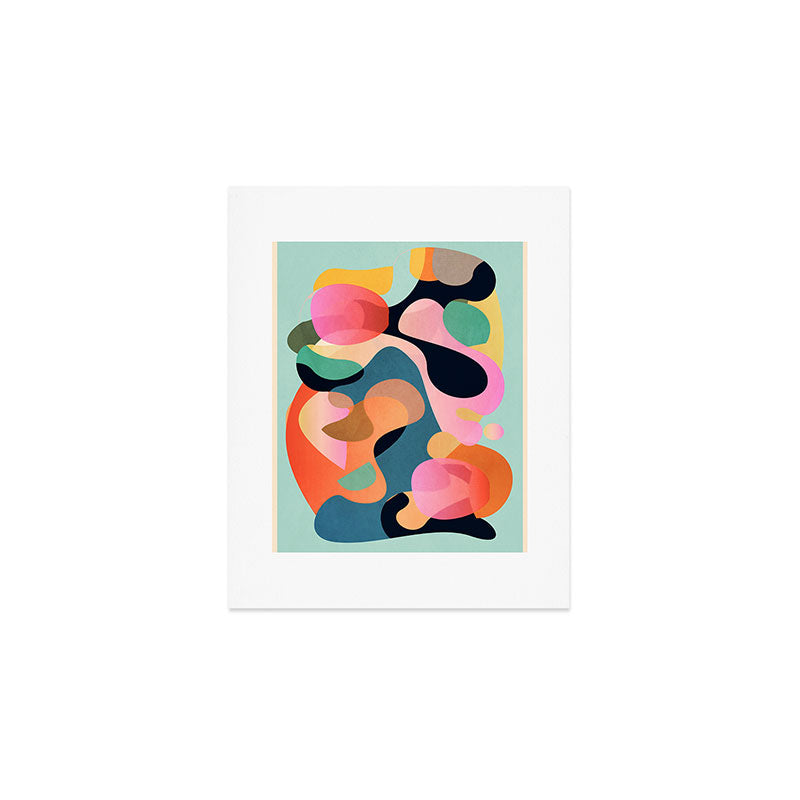 Abstract Shapes 9 Art Print Gallery Image 1