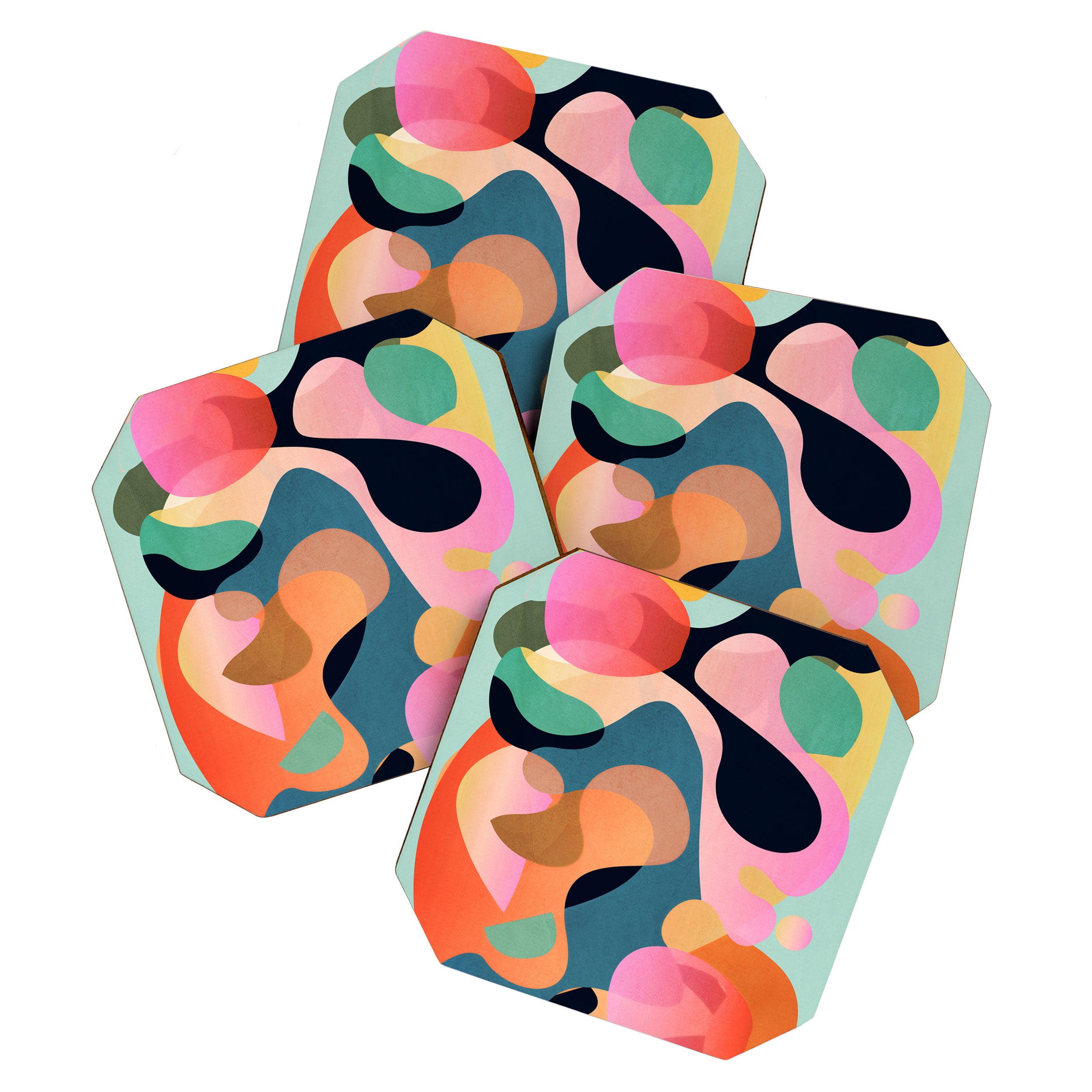 Abstract Shapes 9 Coaster Gallery Image 1