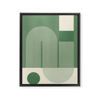 Abstract Shapes78 Framed Canvas Print Gallery Image 6