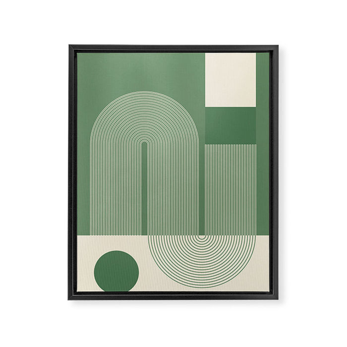 Abstract Shapes78 Framed Canvas Print Gallery Image 1