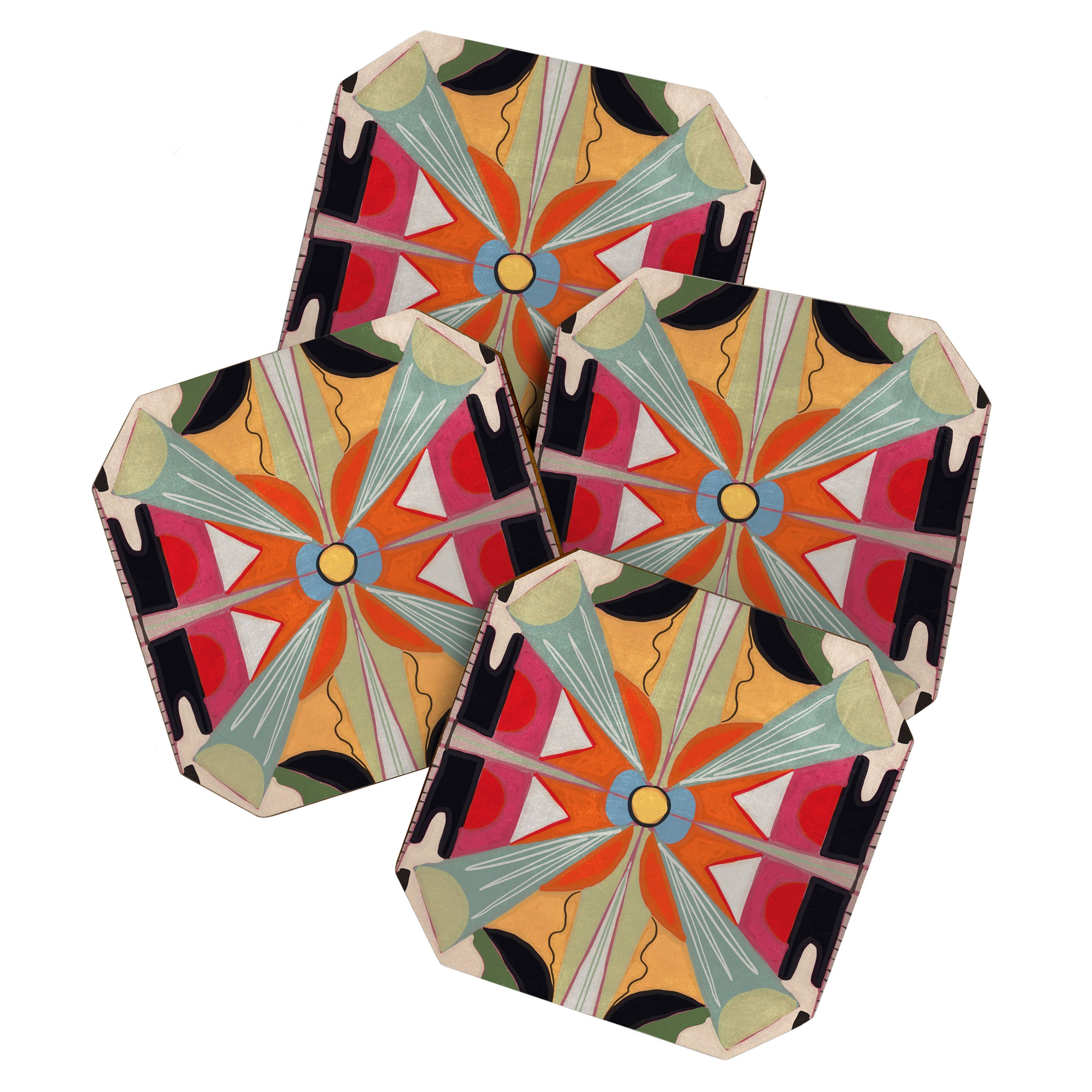 Abstraction 3 Coaster Gallery Image 1