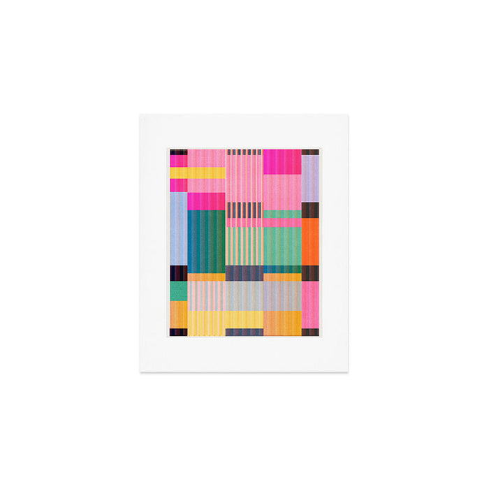 Colorful Geometric Abstract Art 22 Art Print Gallery Image 1