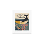 Drifting Whale Art Print Gallery Image 1