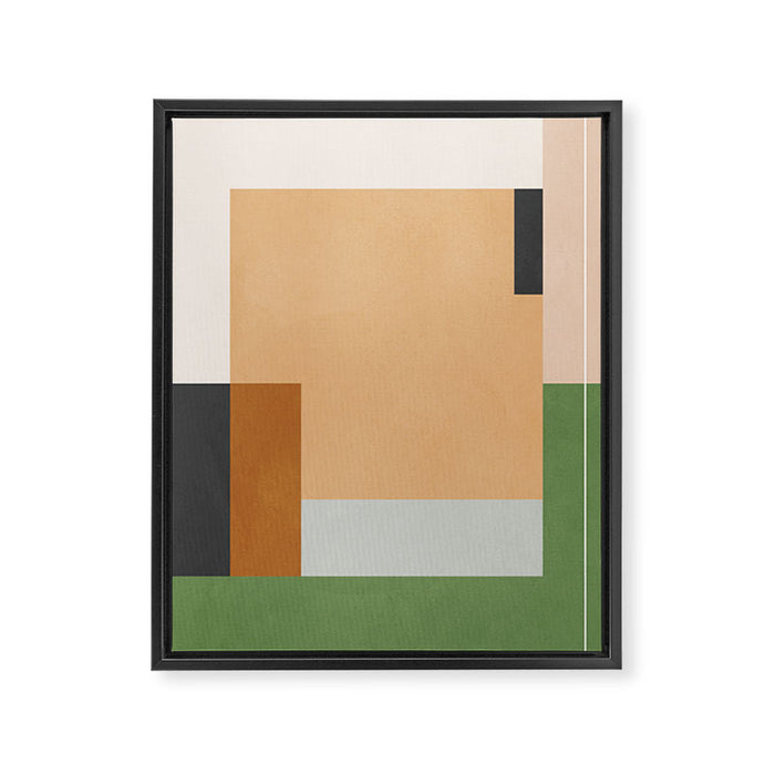 Geometric Abstract 114 Framed Canvas Print Gallery Image 1