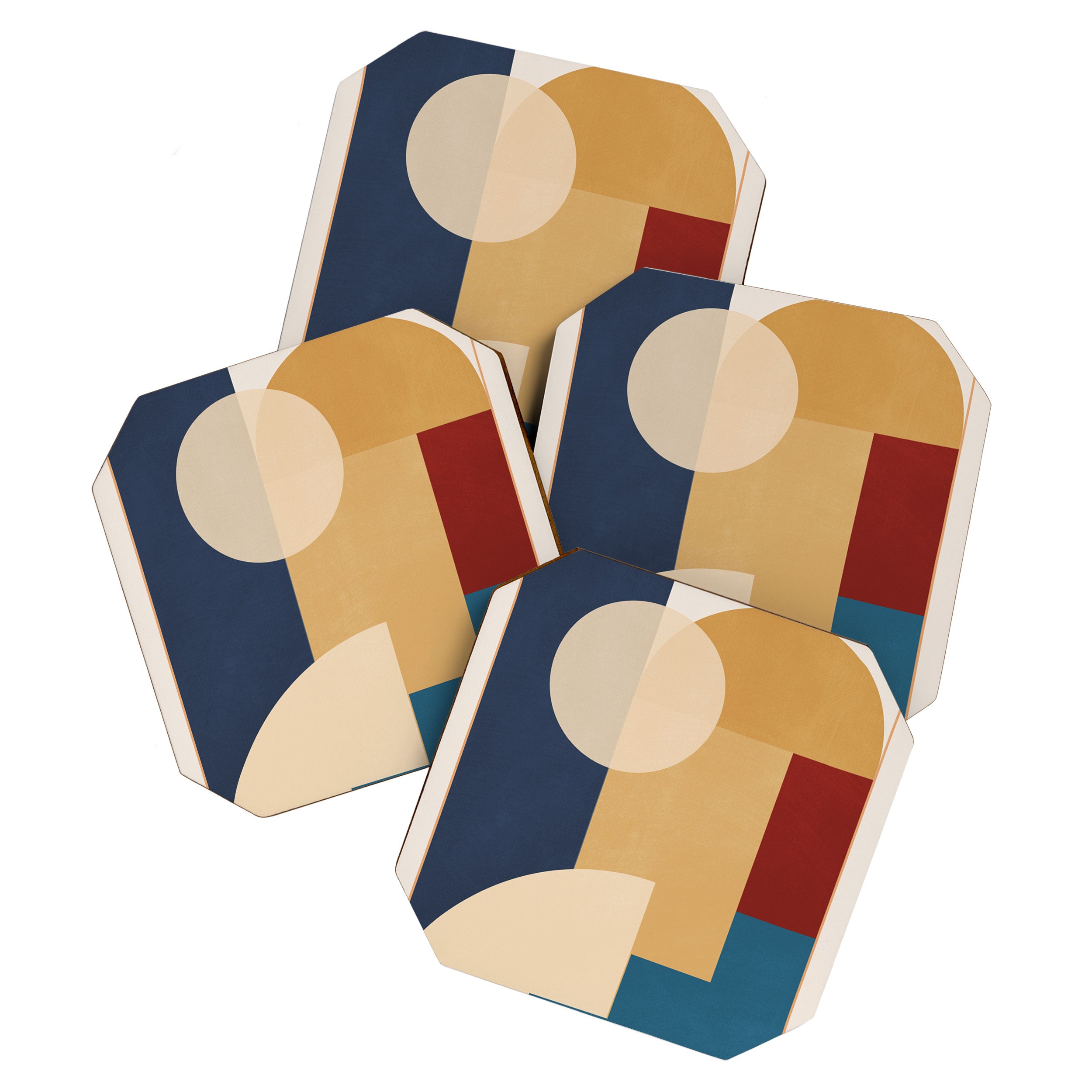 geometric abstract 188 Coaster Gallery Image 1