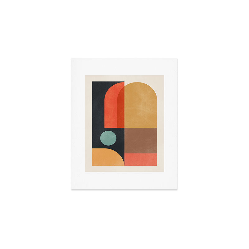 geometric abstract 19 Art Print Gallery Image 1