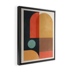 geometric abstract 19 Framed Canvas Print Gallery Image 2