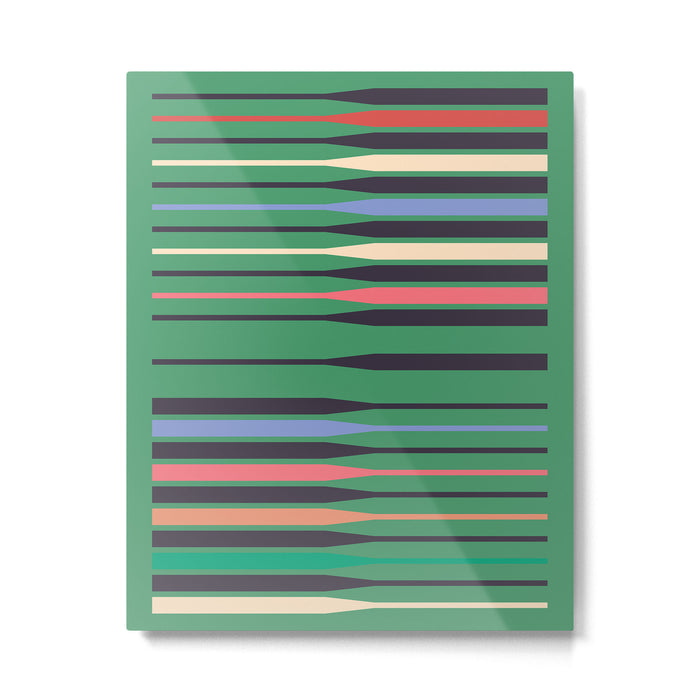 geometric abstract 249 Metal Print Gallery Image 1