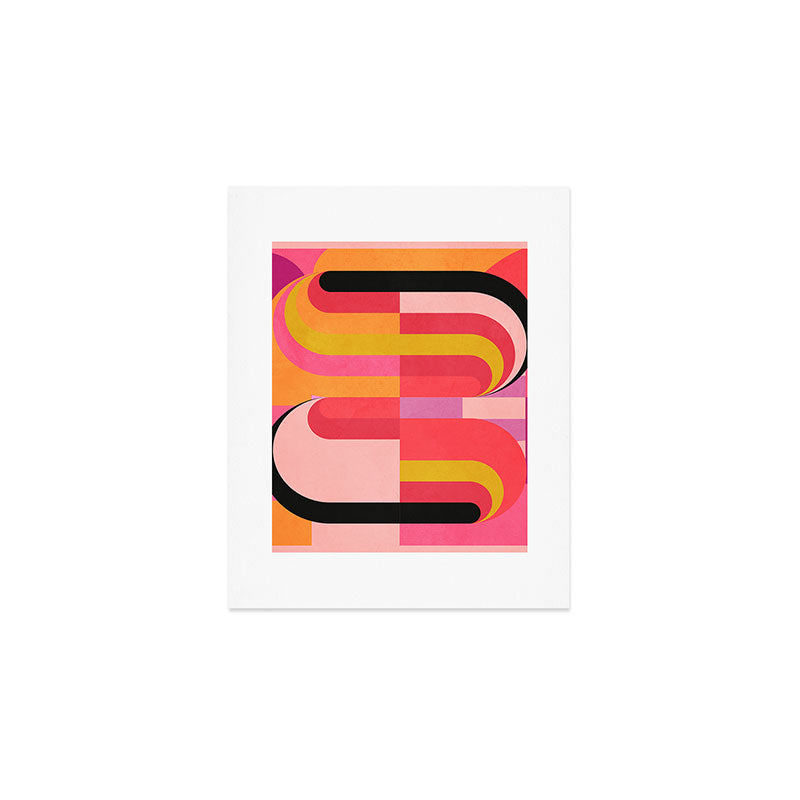 geometric abstract 251 Art Print Gallery Image 1