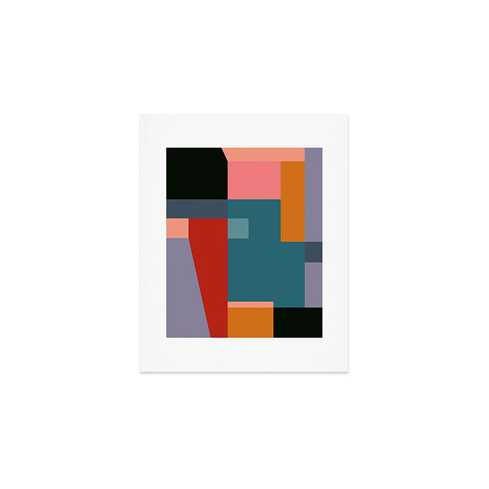 geometric abstract 252 Art Print Gallery Image 1